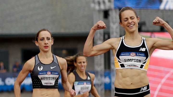 Jenny Simpson runs to 1st US Olympic medal in women's 1,500