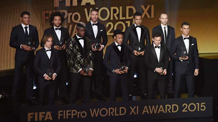 Eight from Barcelona, Real Madrid named to FIFPro World XI