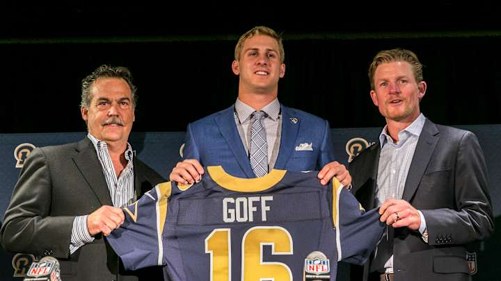 After grabbing Goff, Rams finally get 4 more picks Saturday After grabbing Goff, Rams finally get 4 more picks Saturday