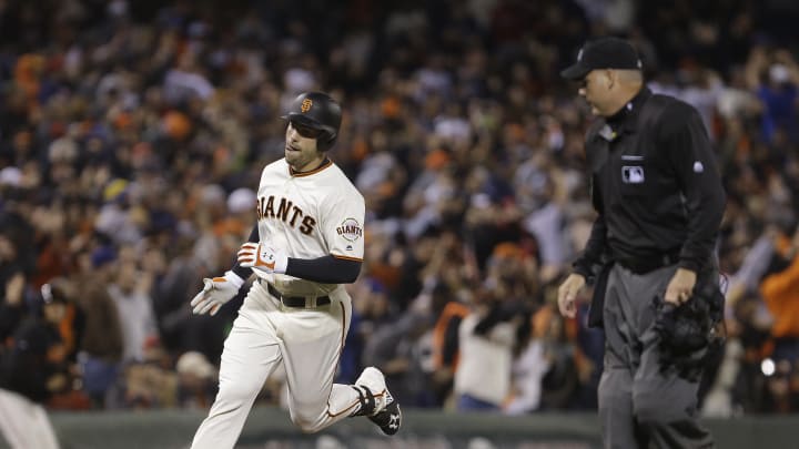 Williamson's first career home run leads Giants past BoSox