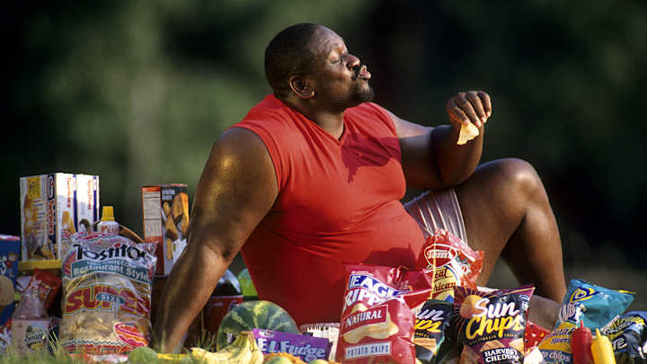 Athletes Eating Junk Food