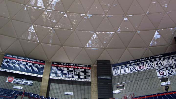 UConn to spend $10 million for new roof at Gampel Pavilion