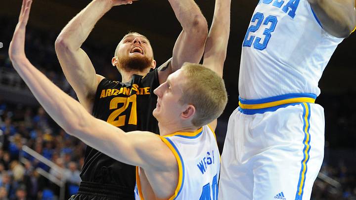 Holiday's 3-pointer sends UCLA past Arizona State, 81-74 Holiday's 3-pointer sends UCLA past Arizona State, 81-74