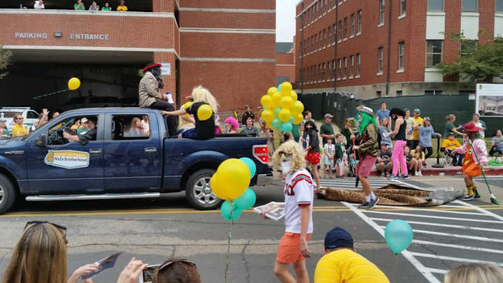Baylor homecoming float rips school for sexual assault scandal
