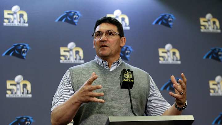 Robinson to Panthers: Don't do what I did at Super Bowl