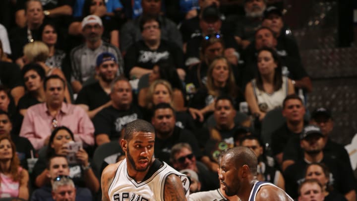 Aldridge has 38 points, Spurs rout Thunder 124-92 in Game 1