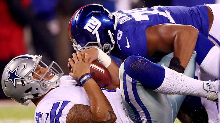 Giants' defense deserves as much credit as Dak does blame in New York's win vs. Dallas