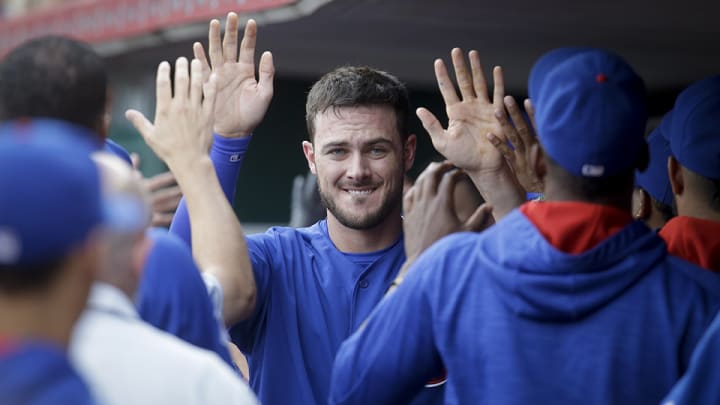 Watch: Kris Bryant goes 5 for 5, records first three-homer game
