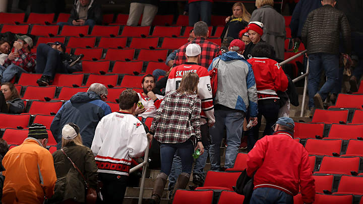 Postponed Red Wings-Hurricanes game rescheduled for March 27