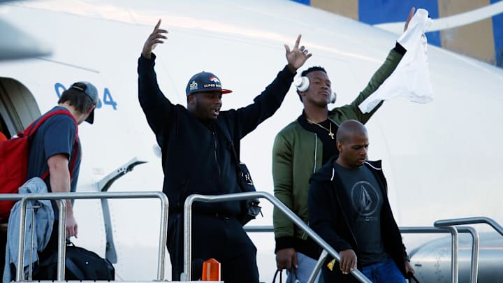 The Latest: Denver's Super Bowl party kicks off with concert