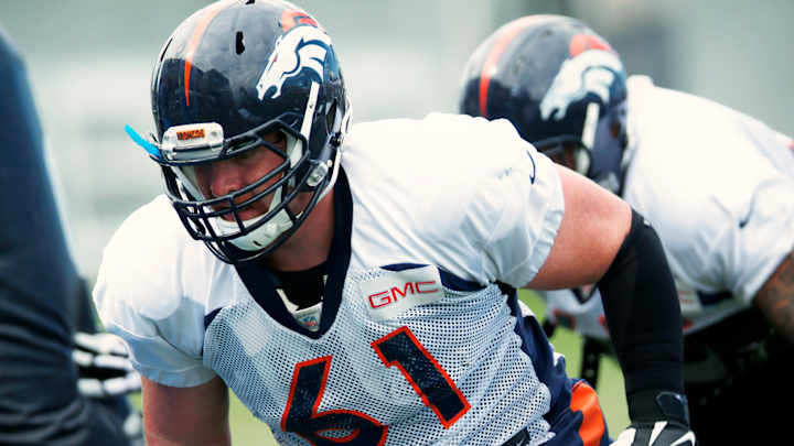 Broncos center Matt Paradis now the mainstay on the O-line