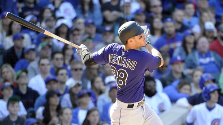 Arenado homers twice, leads Chatwood, Rockies over Cubs