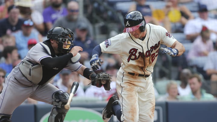 D'Arnaud's single in 9th gives Braves home win vs. Rockies
