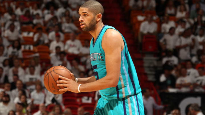 Hornets’ Nicolas Batum sprains ankle in Game 2 vs. Heat