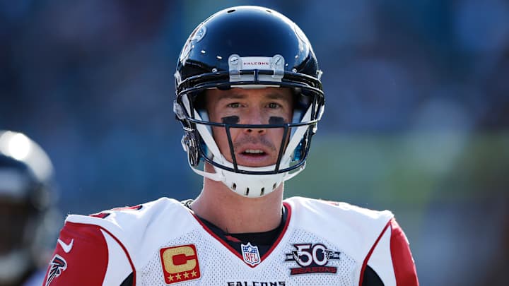 Watch: Offensive coordinator Kyle Shanahan picks off Matt Ryan Watch: Offensive coordinator Kyle Shanahan picks off Matt Ryan