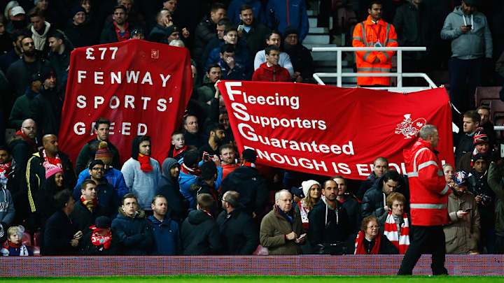 Liverpool responds to fan protest, changes ticket pricing