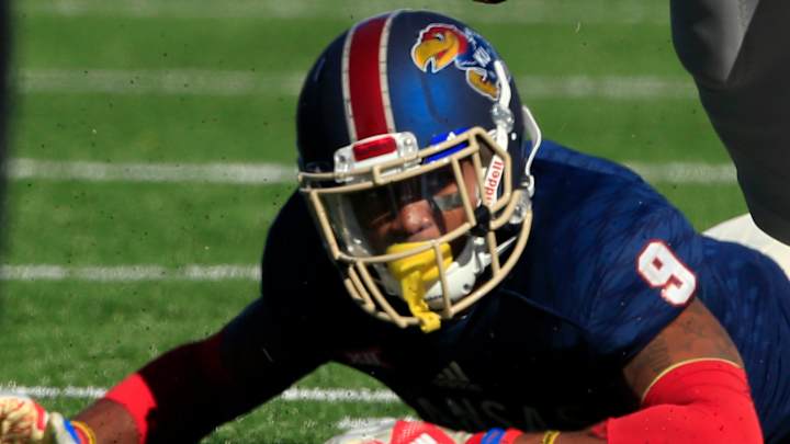 Kansas turnovers elevate Oklahoma State 44-20