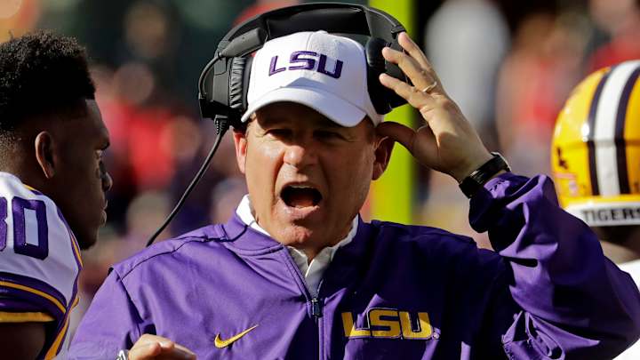 LSU's Miles tries to put a hopeful spin on first-game flop