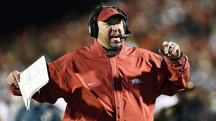College Football Podcast: Bielema talks Arkansas, Harbaugh, more