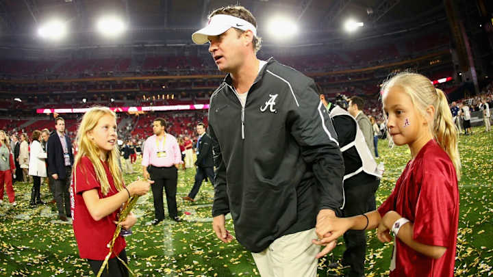 Lane Kiffin’s children love confetti
