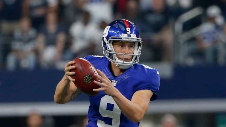 Punter Brad Wing has become weapon for the New York Giants Punter Brad Wing has become weapon for the New York Giants
