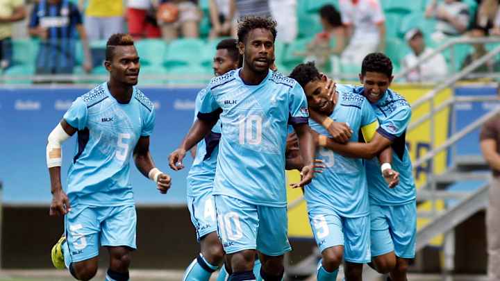 Mexico overcomes early scare, beats Fiji 5-1 in men's soccer
