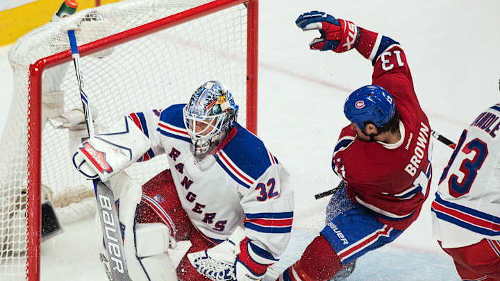 Kreider scores twice, Rangers beat Canadiens 5-2