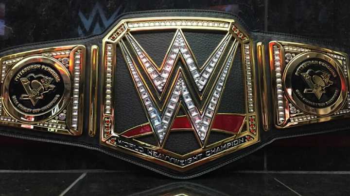 WWE congratulates Penguins’ ‘HBK’ line with championship belts WWE congratulates Penguins’ ‘HBK’ line with championship belts