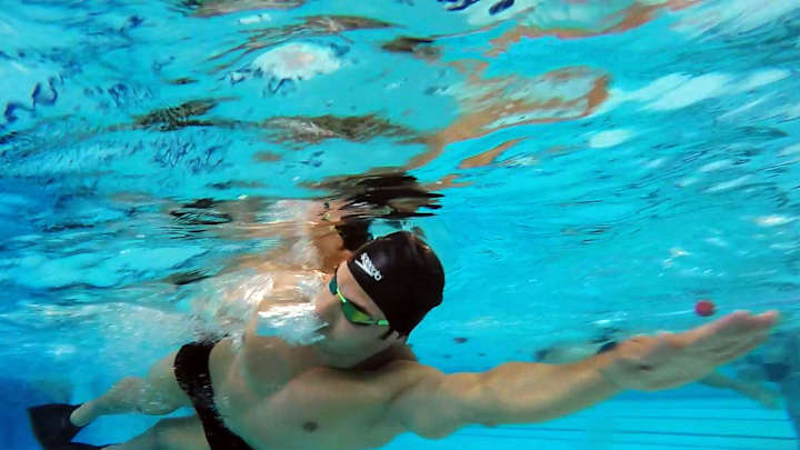 In Olympic refugee team, a last chance for a Syrian swimmer In Olympic refugee team, a last chance for a Syrian swimmer