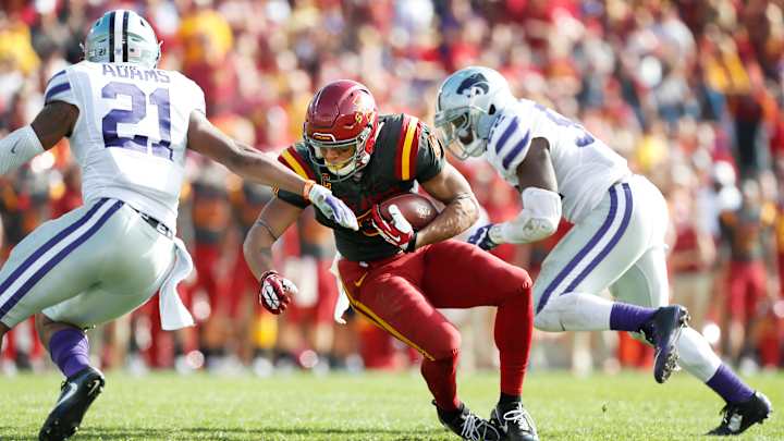 No. 12 Oklahoma takes Big 12 title quest to Iowa State