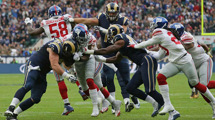 Watch: Landon Collins makes weaving touchdown return on tipped interception Watch: Landon Collins makes weaving touchdown return on tipped interception
