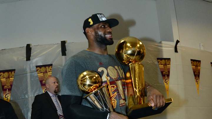LeBron James brings title home to Cleveland