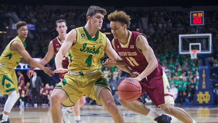 Irish lose Jackson but still beat Boston College 76-49 Irish lose Jackson but still beat Boston College 76-49