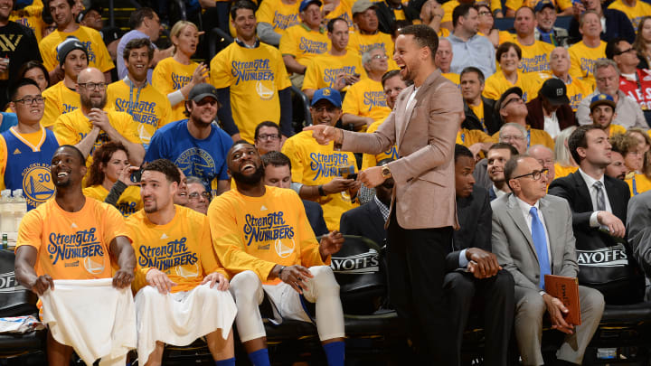 Warriors prepare for round 2 vs. Blazers without Curry