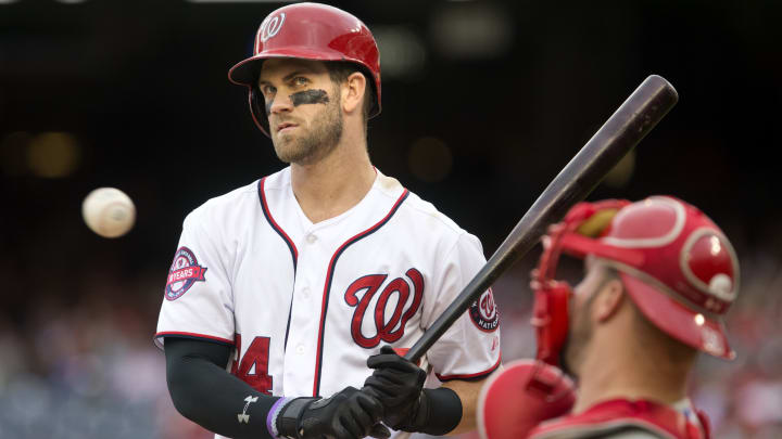 Auction site says it's selling Bryce Harper fight jersey