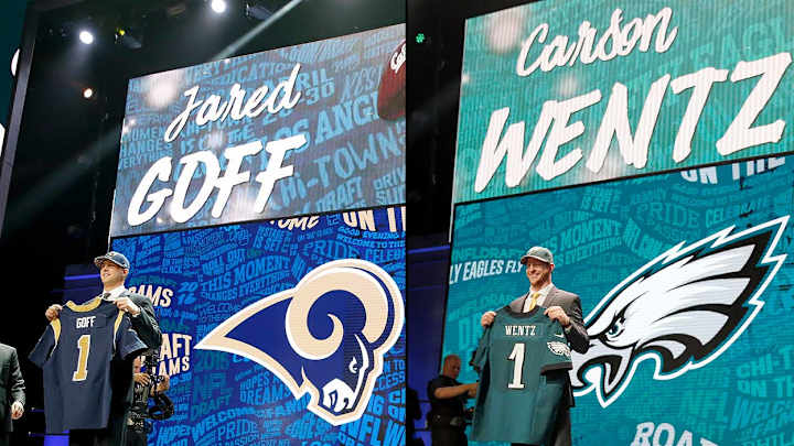 Quarterbacks Picked 1-2 in the NFL Draft