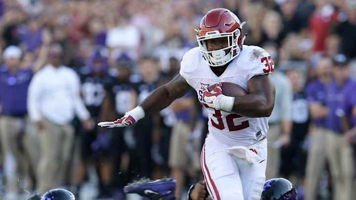 No. 16 Oklahoma loses injured RB Perine for at least 2 games