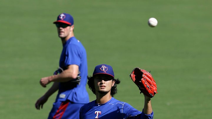 Darvish set for 1st Rangers postseason start since 2012 Darvish set for 1st Rangers postseason start since 2012