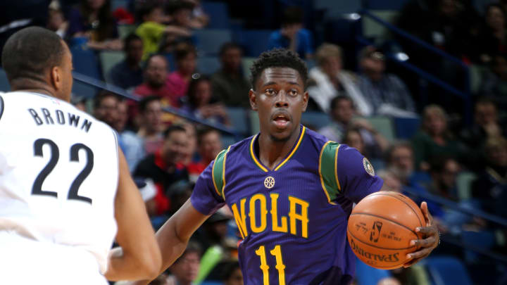 Pelicans beat Nets 105-103 on Holiday's winning jumper Pelicans beat Nets 105-103 on Holiday's winning jumper