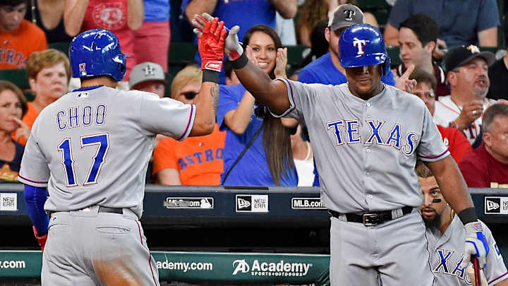 Desmond hits go-ahead single in 11th, Rangers beat Astros