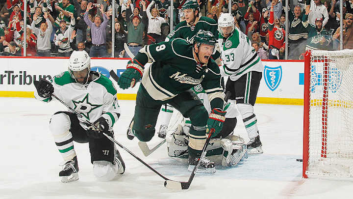 Backs against wall, Wild rally to top Stars in Game 3