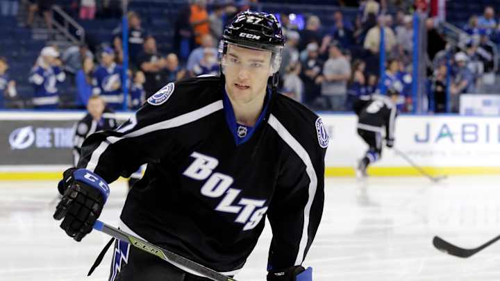 Drouin scores in NHL return, Lightning ice home ice Drouin scores in NHL return, Lightning ice home ice