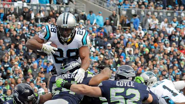 Weather could place added emphasis on RB Stewart, run game