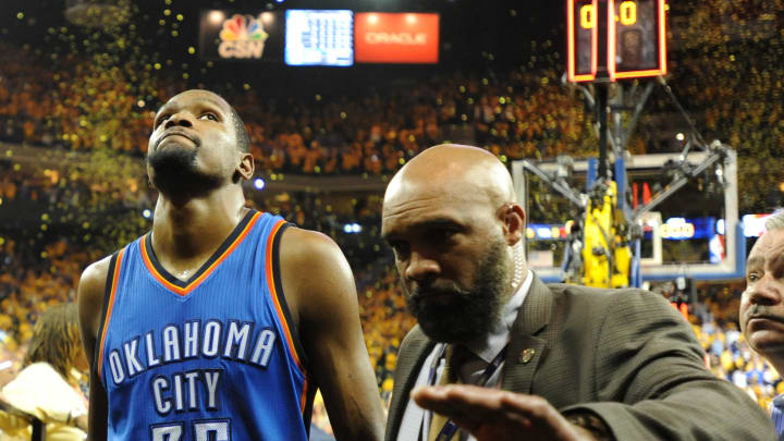 After playoff collapse, Durant future is Thunder's question