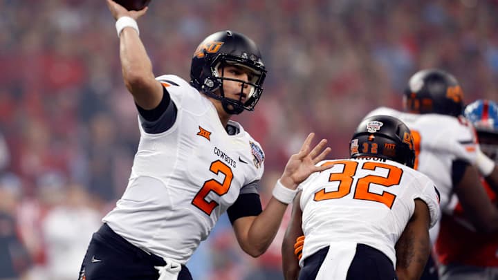 QB Rudolph takes leadership reins for No. 21 Oklahoma St QB Rudolph takes leadership reins for No. 21 Oklahoma St