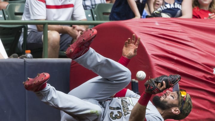 Tricky defensive plays doom Brewers in 6-0 loss to Cardinals Tricky defensive plays doom Brewers in 6-0 loss to Cardinals