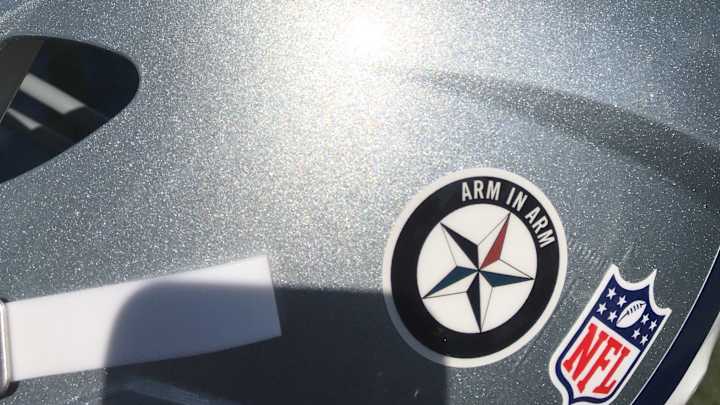 Cowboys can't wear helmet decal supporting Dallas police