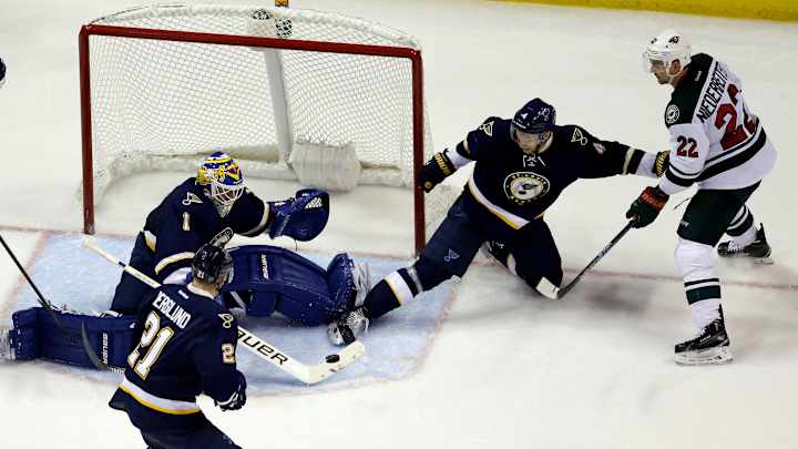 Lehtera, Elliott lead Blues past Wild 4-1