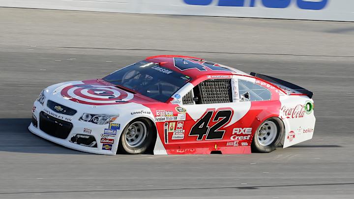 Kyle Larson posts fastest speed in final Sprint Cup practice