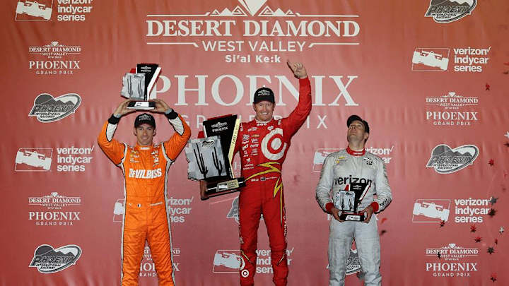 Scott Dixon continues to rise in the record books with win in Phoenix Scott Dixon continues to rise in the record books with win in Phoenix